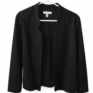 Roz & Ali Women's Classic Black Blazer